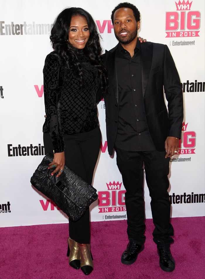 Yandy Smith-Harris (L) and Mendeecees Harris