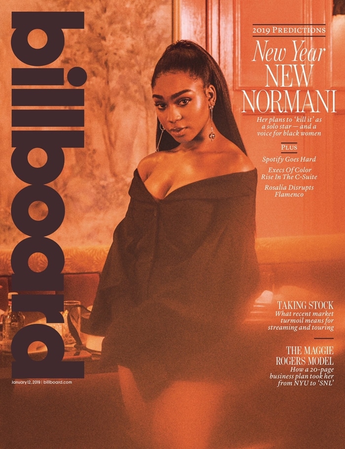 Billboard Magazine (January 12, 2019) Normani Cover