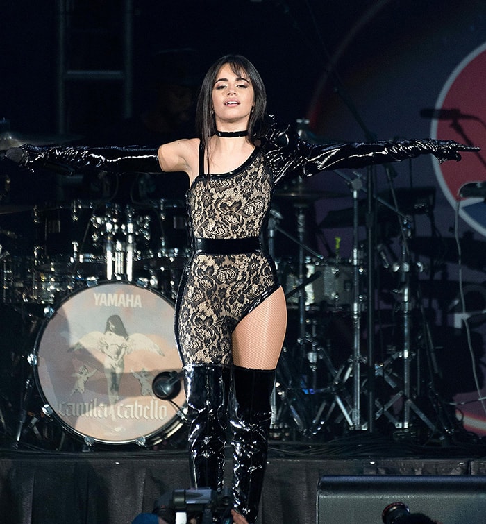 Camila Cabello at the 2019 B96 Pepsi Jingle Bash at the Allstate Arena in Chicago on December 8, 2019