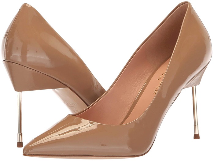 Kurt Geiger London Britton Pumps Nude Patent