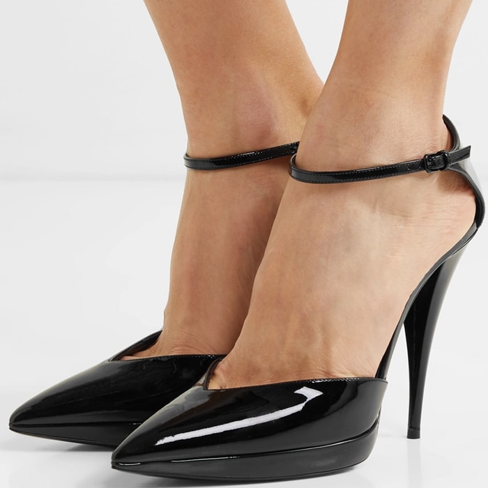 SAINT LAURENT's 'Zizi' pumps will make the perfect complement to the label's thigh-grazing mini skirts and dresses