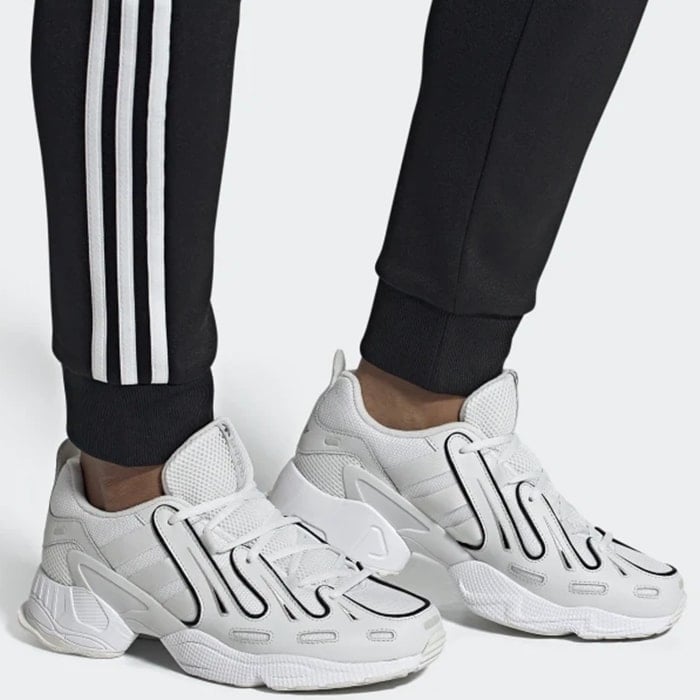 adidas Originals EQT Gazelle sneakers in triple white