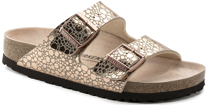 Birkenstock 'Arizona' Birko-Flor Metallic Stones