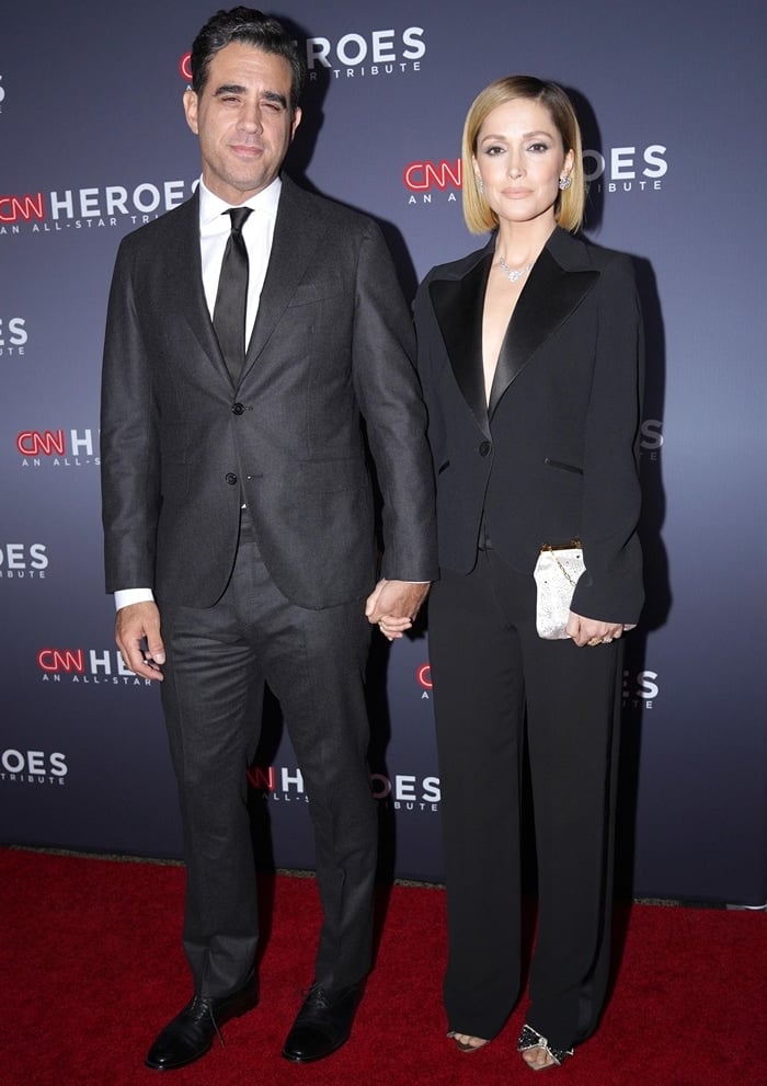 Bobby Cannavale and his girlfriend Rose Byrne attend the 13th Annual CNN Heroes Gala