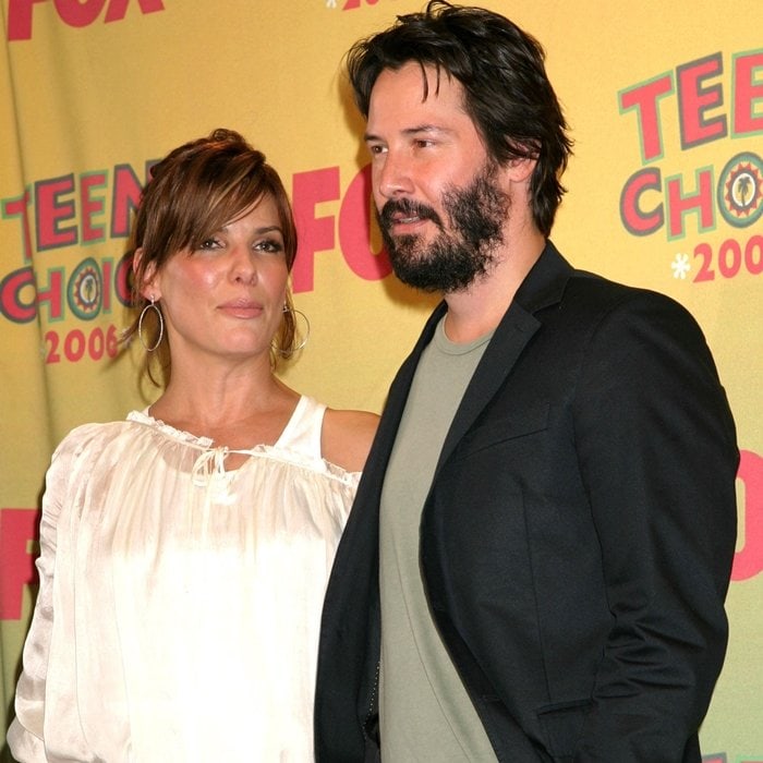 Keanu Reeves had a crush on Speed castmate Sandra Bullock — and the feeling was mutual