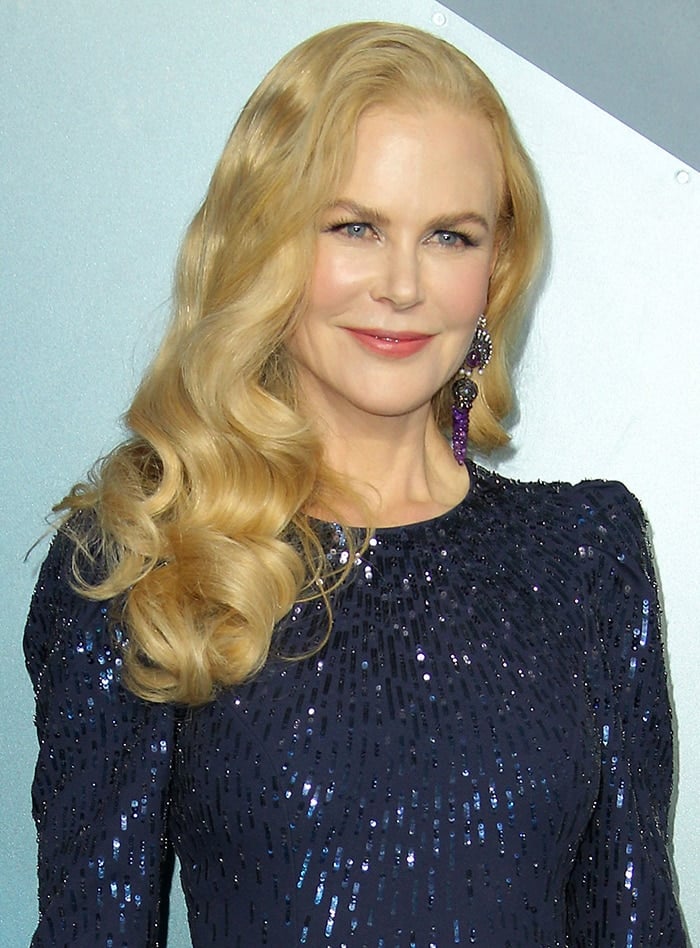 Nicole Kidman channels old Hollywood glamour with vintage finger waves hairstyle