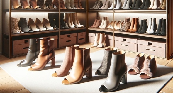 how to wear open toe booties in the winter