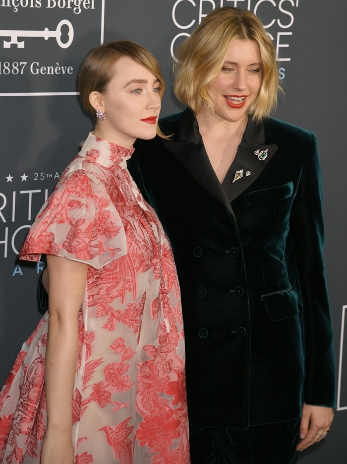 Saoirse Ronan believes Greta Gerwig should have been nominated for Best Director for Little Women