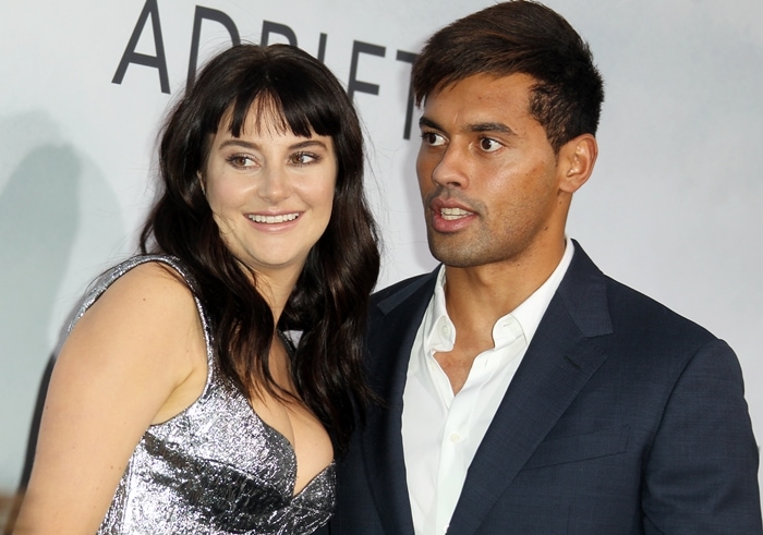 Ben Volavola joined his girlfriend Shailene Woodley at the premiere of her new movie