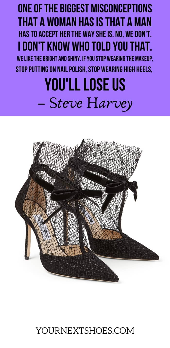 Funny Quote About Shoes (funny, quote, shoes) One of the biggest misconceptions that a woman has is that a man has to accept her the way she is. No, we don