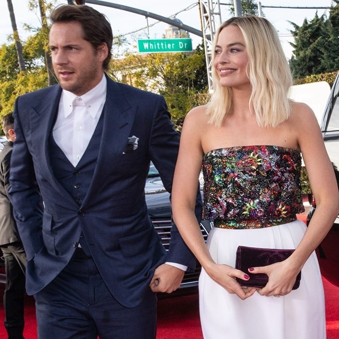 Tom Ackerley first met his future wife Margot Robbie on the set of Suite Française