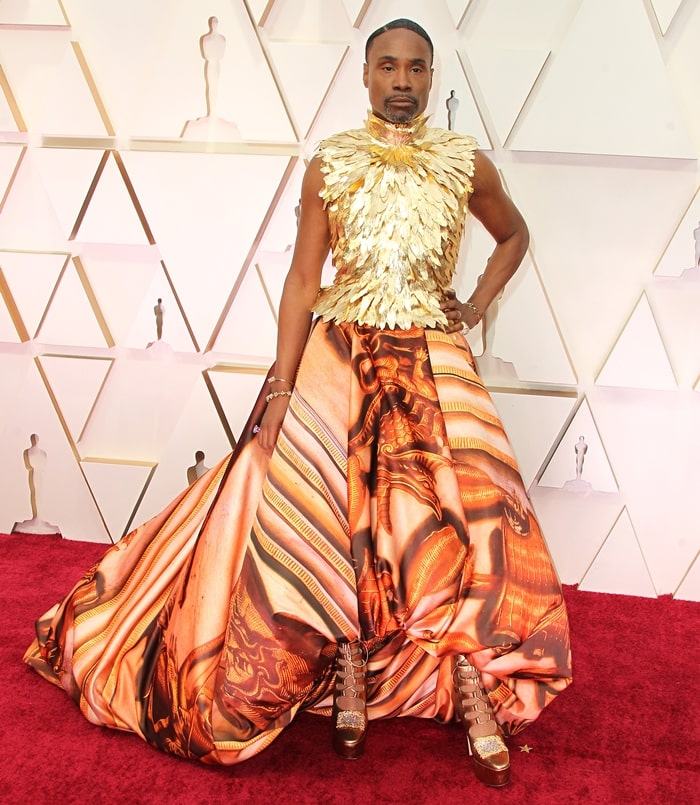 Billy Porter rocked the red carpet at the 2020 Academy Awards