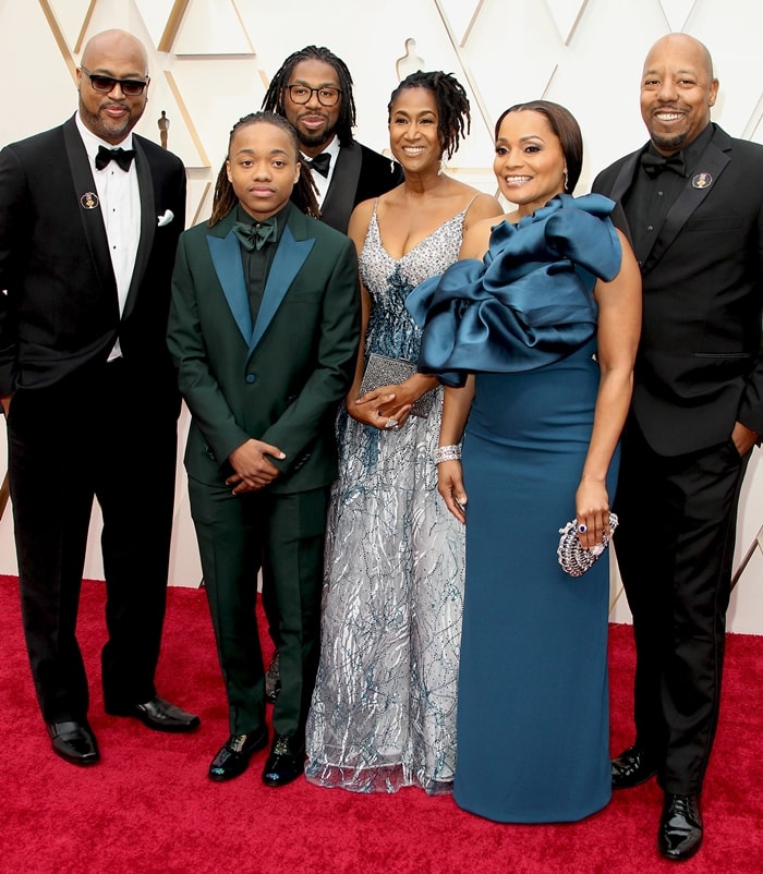 Deandre Arnold was invited by “Hair Love” director Matthew A. Cherry to show off his dreadlocks at the 2020 Oscars