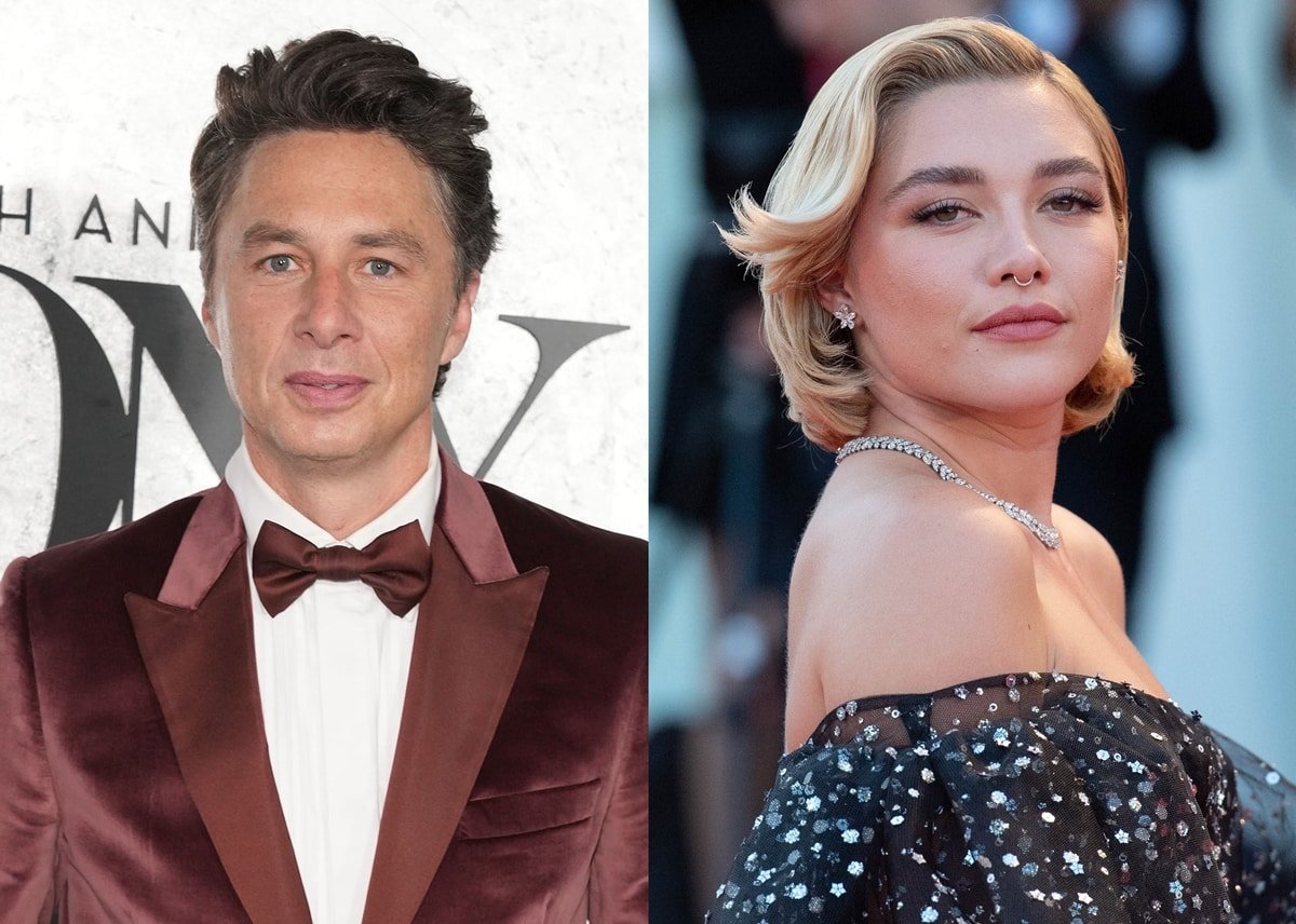 Florence Pugh and Zach Braff split in 2022 after dating for three years