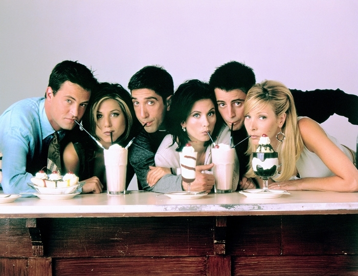 Friends, an American sitcom television series, created by David Crane and Marta Kauffman, aired on NBC from September 22, 1994, to May 6, 2004, lasting ten seasons