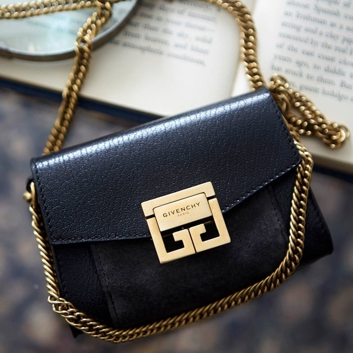 Givenchy bags are made with soft, tactile leather of the highest quality