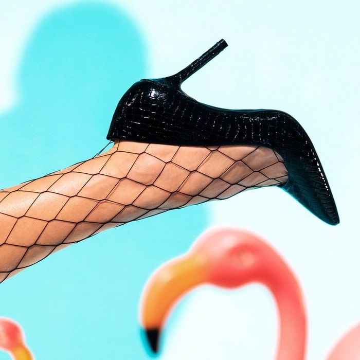 Channel your inner diva in Katy Perry's signature stiletto pump