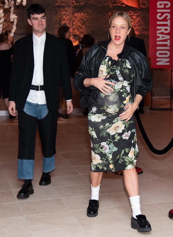 Chloë Sevigny was joined by her boyfriend, gallery director Sinisa Mackovic