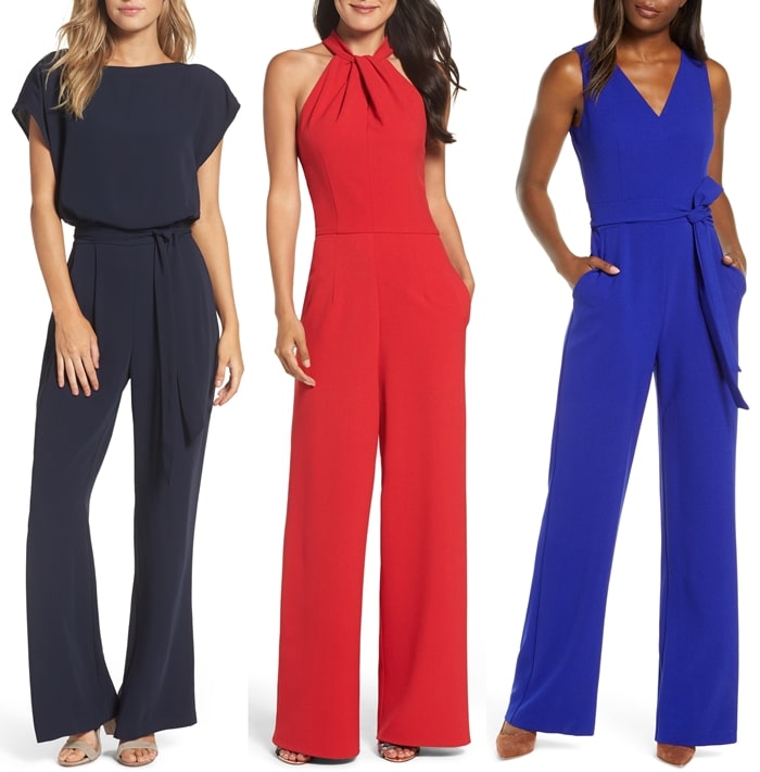 You have the flexibility to wear sleek trousers or a jumpsuit to a cocktail event if dresses aren't your preference or are unavailable, as long as they exude a formal look