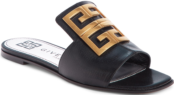 Givenchy 4G Logo Slide Sandals