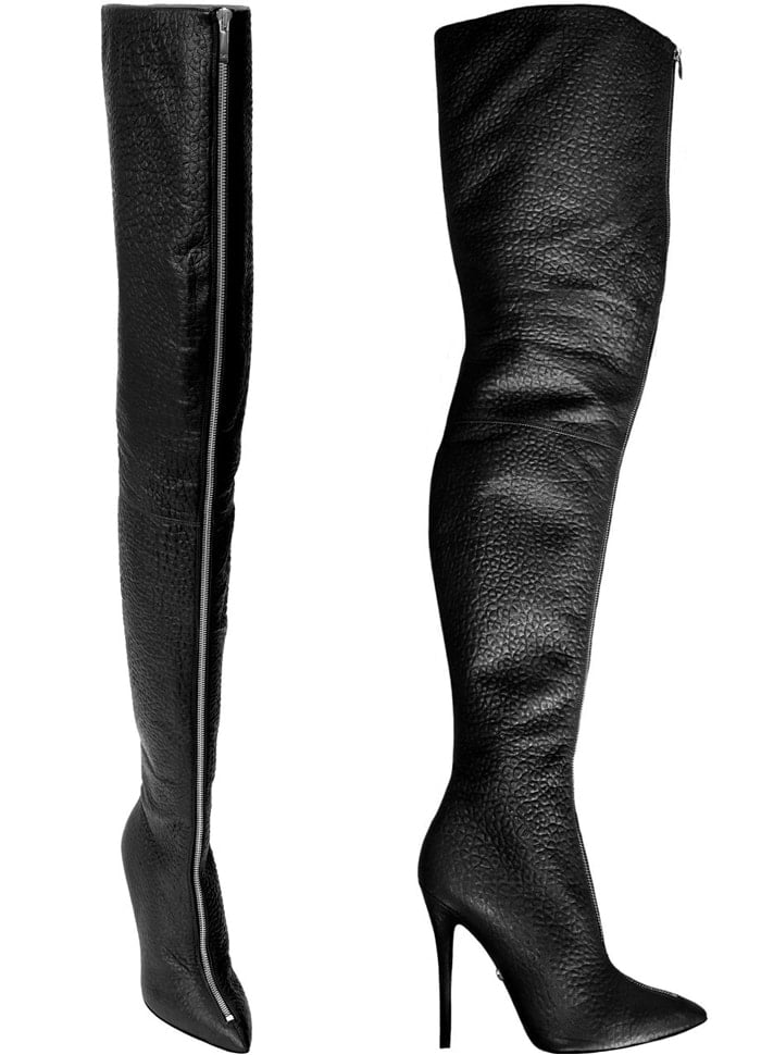 Monika Chiang Blair Leather Thigh Boots