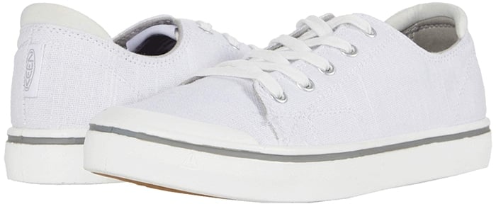 These stylish sneakers feature a soft heel panel for added comfort and a foot-hugging fit that keeps you comfortable and supported through every walk through the city