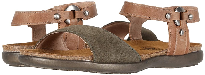 Look fantastic all season long in this easy slip-on style sandal from Naot Footwear