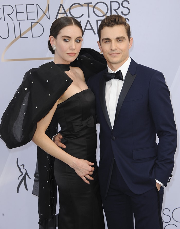 Alison Brie and Dave Franco at the 25th Screen Actors Guild Awards on January 27, 2019