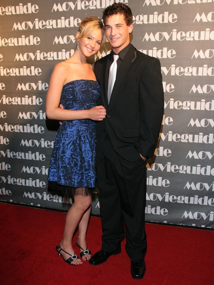 Jennifer Lawrence and Clay Adler attended the Movieguide Awards together in 2007