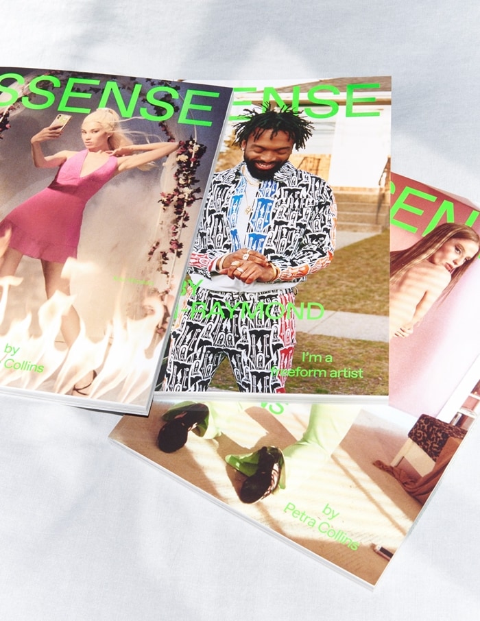 SSENSE publishes a popular fashion magazine and provides physical copies to select members