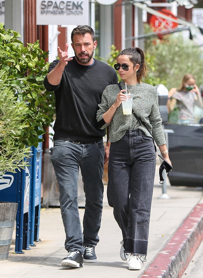 Ben Affleck and Ana de Armas step out for a lunch date a week after returning from their Georgia vacation