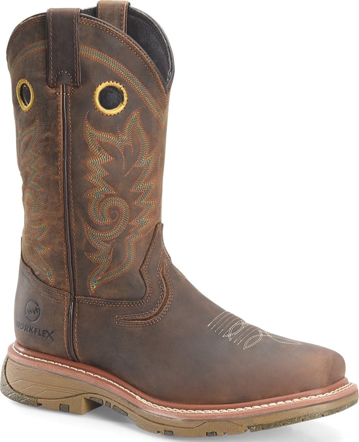 Double-H Boots Elijah Workflex MAX Wide Square Toe Comp Toe Work Boot