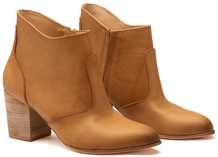 Esquivel Chestnut Jill Ankle Boots