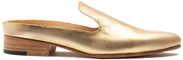 Esquivel Gold Distressed Grace Slip-on