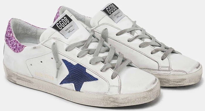 Golden Goose White Superstar Sneakers