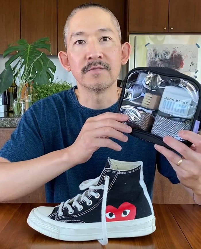 How To Clean Chuck Taylors: Jason Markk Shows Nordstrom