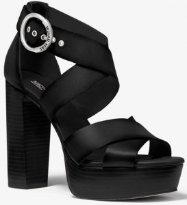 michael kors leia platform sandals
