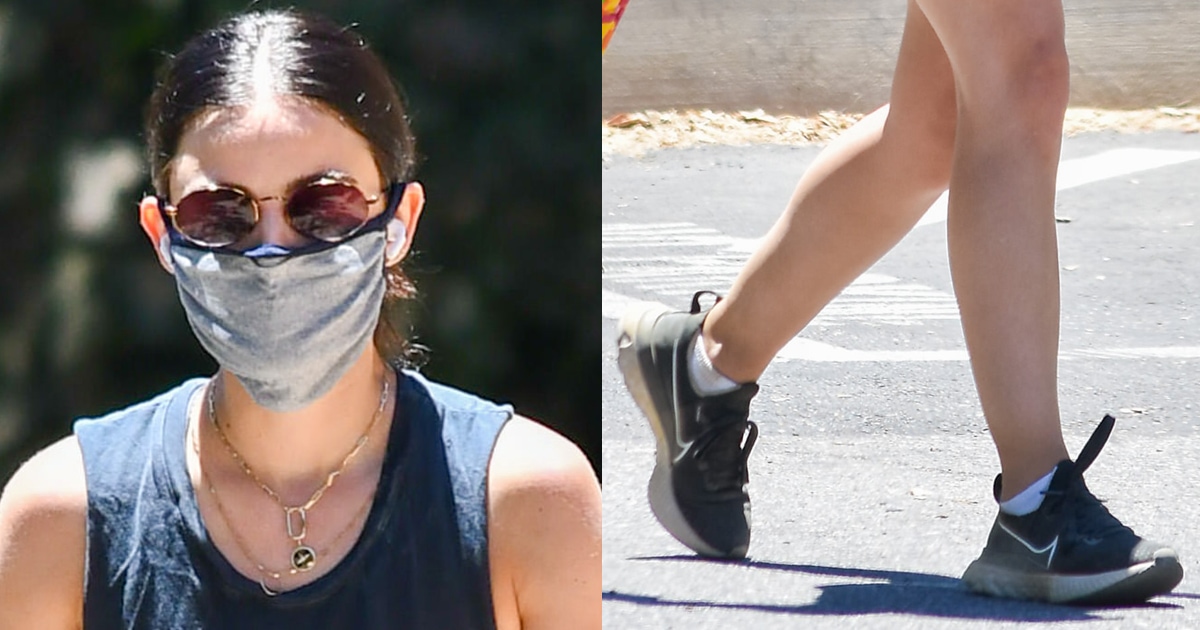 Lucy Hale Solo Hikes Amid Colton Underwood Dating Rumors