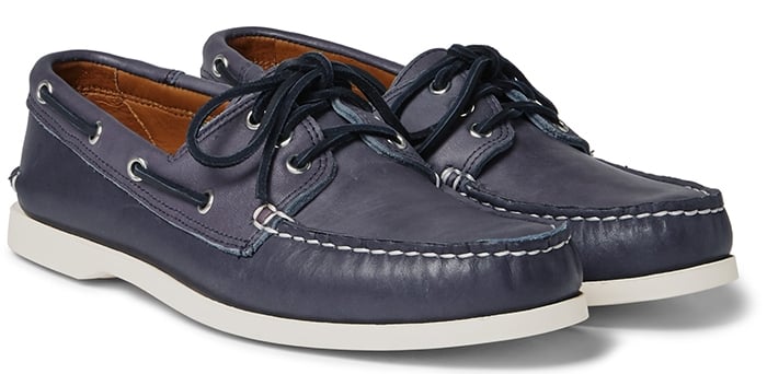 Quoddy Downeast Leather Boat Shoes