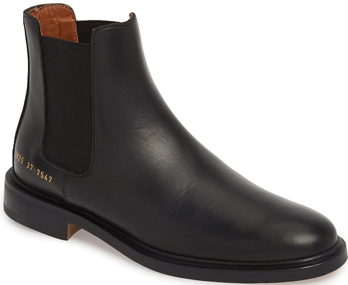 This black Italian-crafted Chelsea boot is a sleek, timeless style that's as low-key as it is luxe