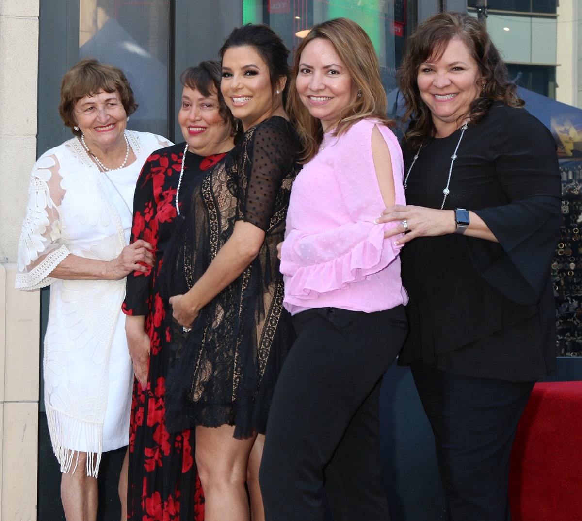 The youngest of four siblings, Eva Longoria grew up with her older sisters Esmeralda, Elizabeth, and Emily, and their mother, Ella Eva Mireles, on a ranch in Corpus Christi, Texas