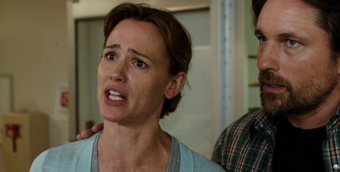 Jennifer Garner and Martin Henderson deliver an emotional performance as Christy and Kevin Beam in a pivotal scene from Miracles from Heaven