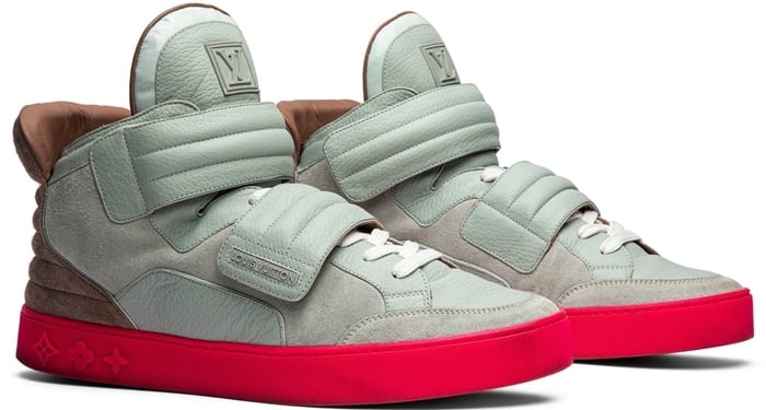 Released in three colorways, the high-top Jasper sneaker from the Kanye West x Louis Vuitton line is one of the most valuable sneakers on the global resale market