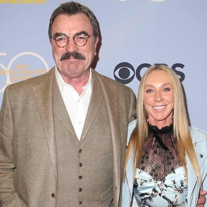 Actor-producer Tom Selleck and his wife, actress Jillie Mack, graced the CBS' 'The Carol Burnett Show 50th Anniversary Special' at CBS Television City in Los Angeles, California, on October 4, 2017