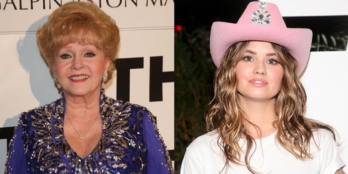 Debbie Reynolds (left) and Debby Ryan (right) have often been confused by fans due to their similar names, leading to a misunderstanding after Reynolds' passing in 2016