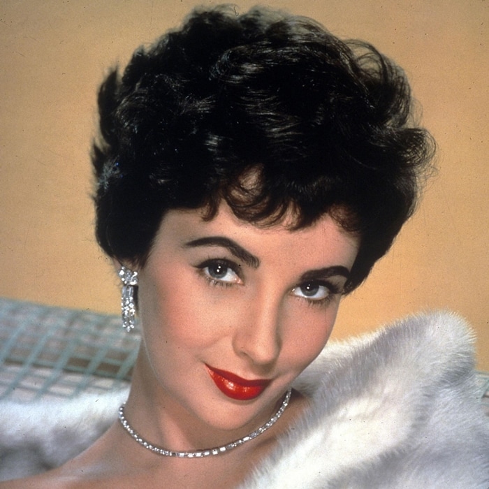 Elizabeth Taylor's eyes were rimmed by dark double eyelashes, caused by a genetic mutation