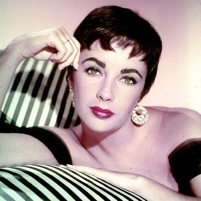 Legendary actress Elizabeth Taylor's eyes are famously beautiful