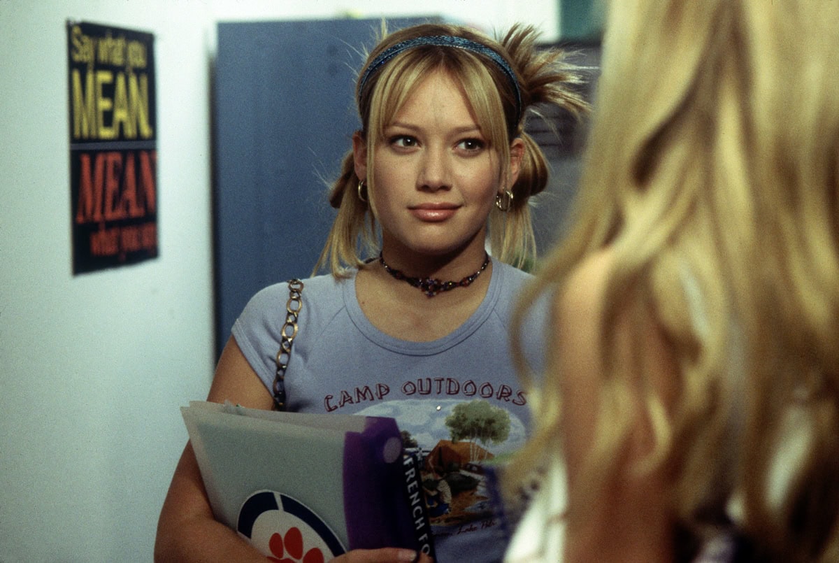 Hilary Duff was 13 years old when making her debut as Lizzie McGuire on the beloved Disney Channel series