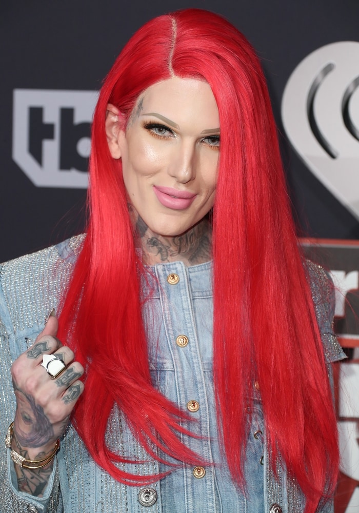 Jeffree Star attends the 2017 iHeartRadio Music Awards