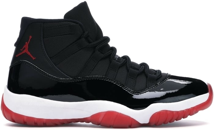 The 2019 Air Jordan 11 Retro "Bred" is one of the most frequently sold sneakers on StockX